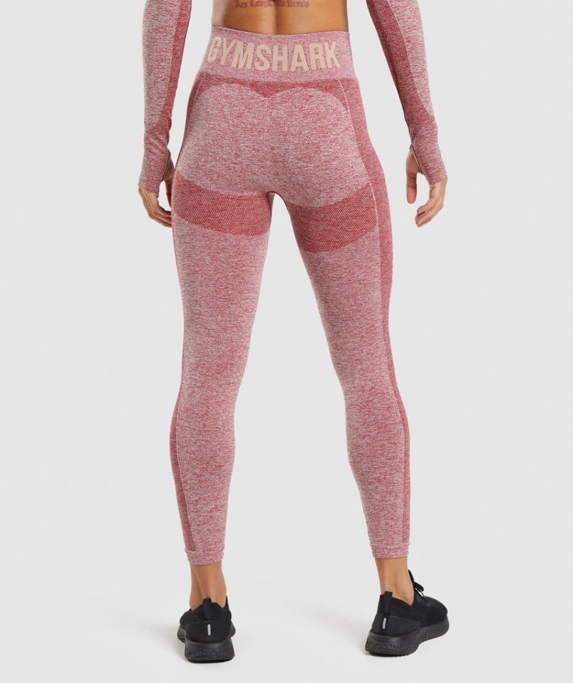 Legginsy Gymshark Flex High Waisted Damskie Różowe | PL 451OKI